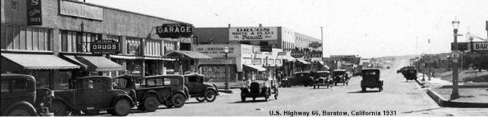 Barstow Main Street 1931