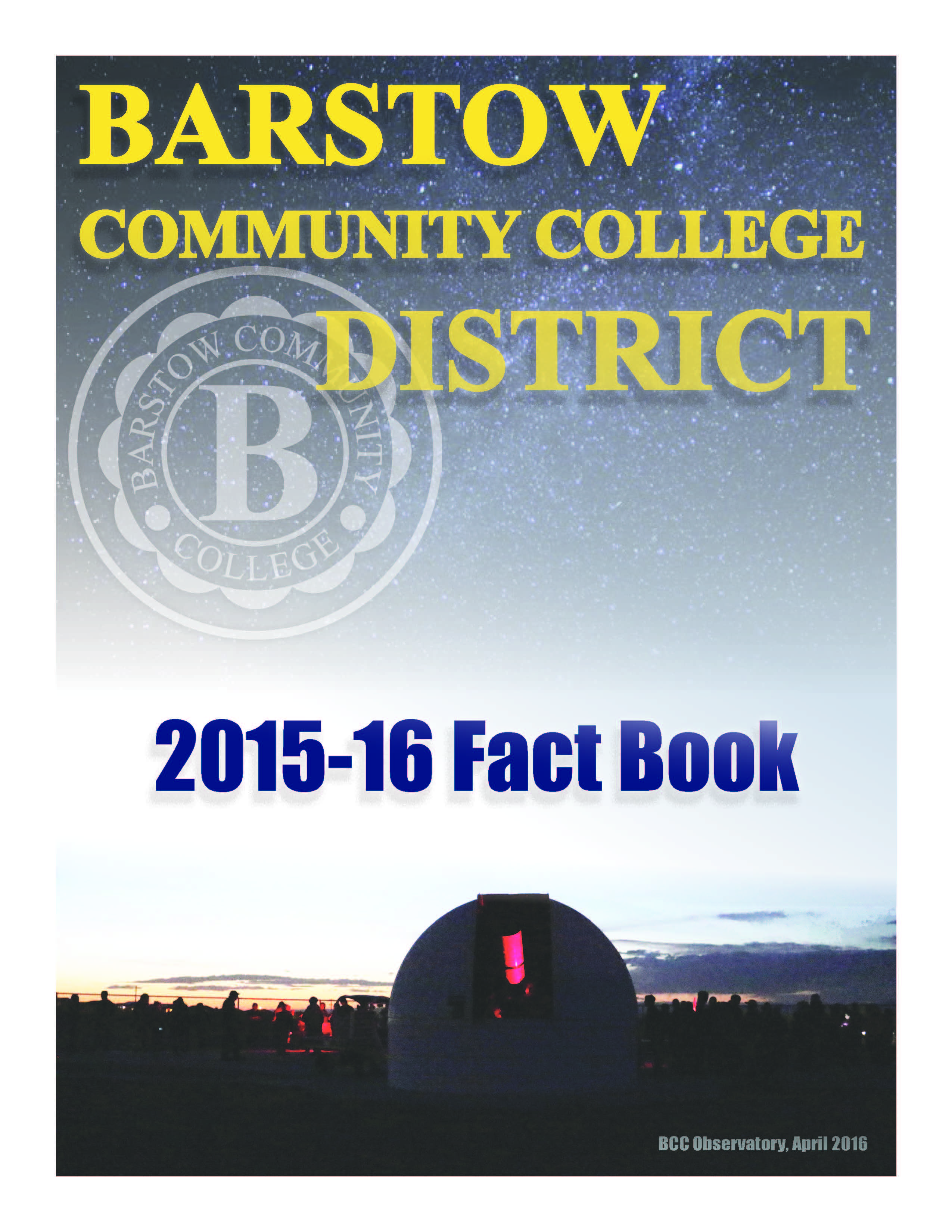 2015-16 Fact Book (November, 2016)