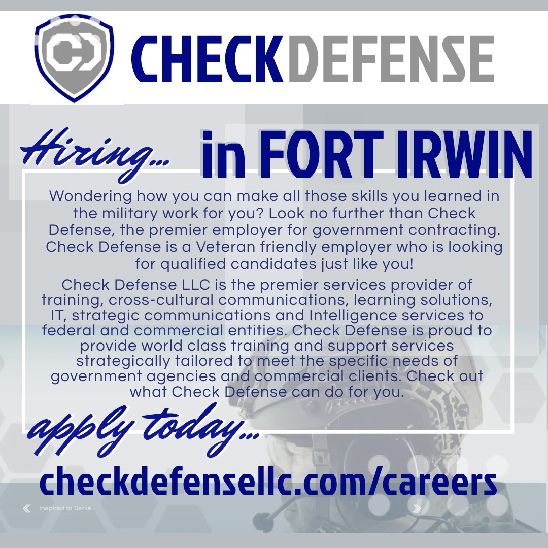 Employer Hiring Flyers Barstow Community College