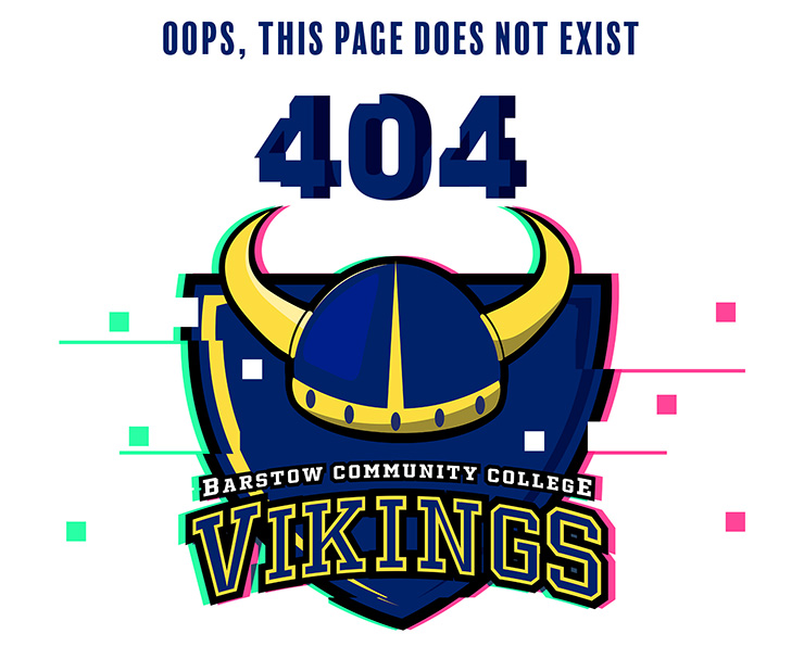 Viking Mascot displaying this page does not exist