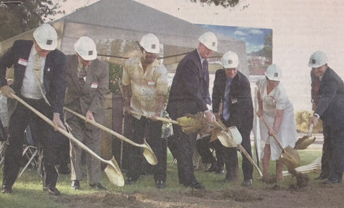 LRC Groundbreaking, May 2002