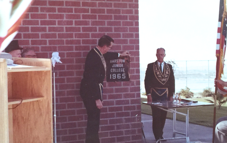 BCC Gynasium Dedication Plaque