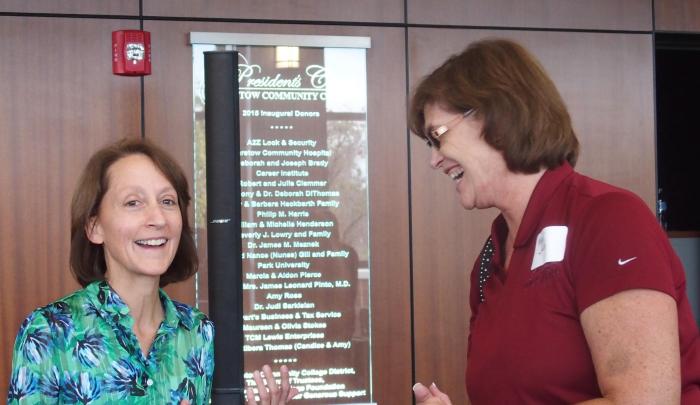 Dr. Eva Bagg and Julie Hackbarth-McIntyre