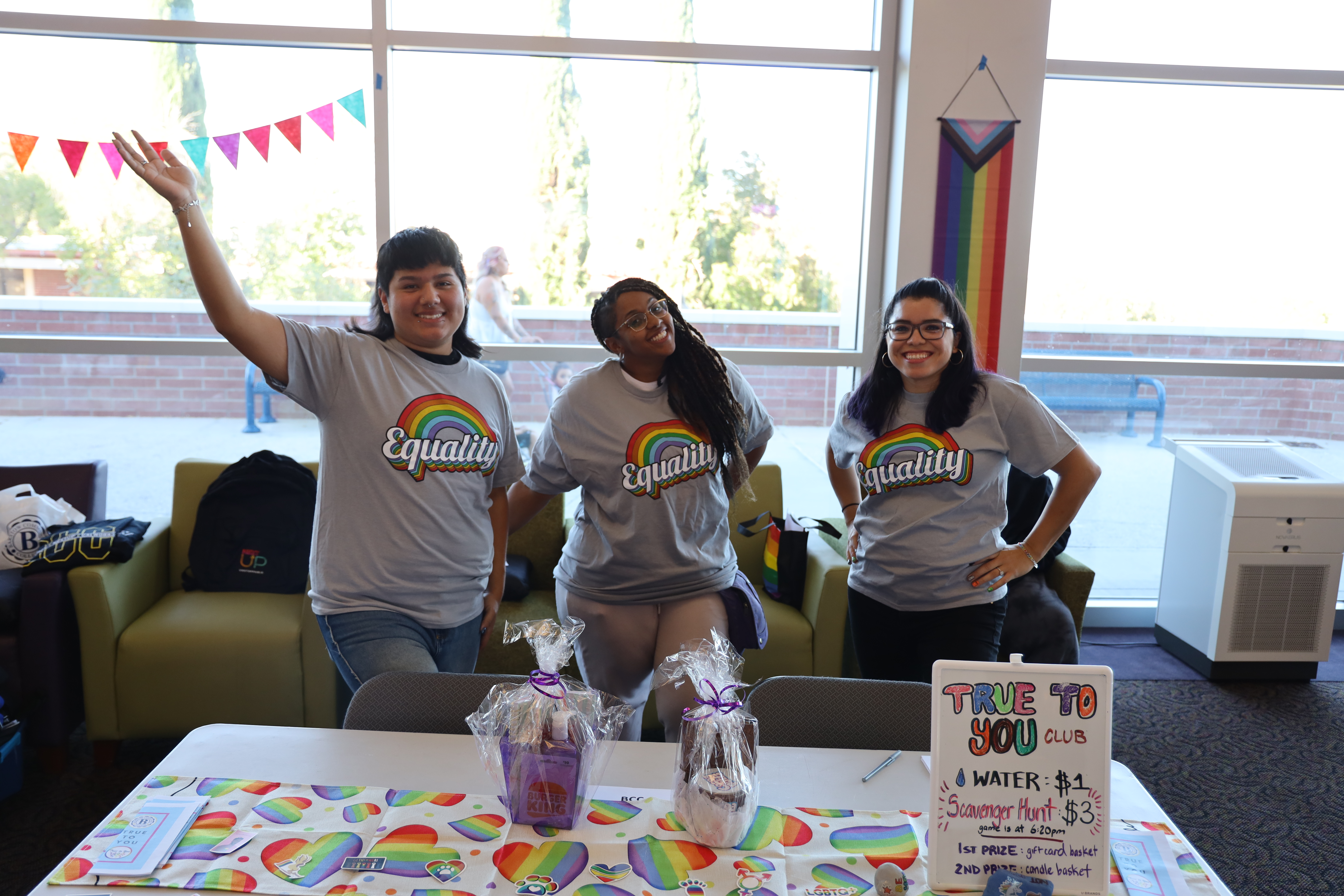 True to You Club at an event