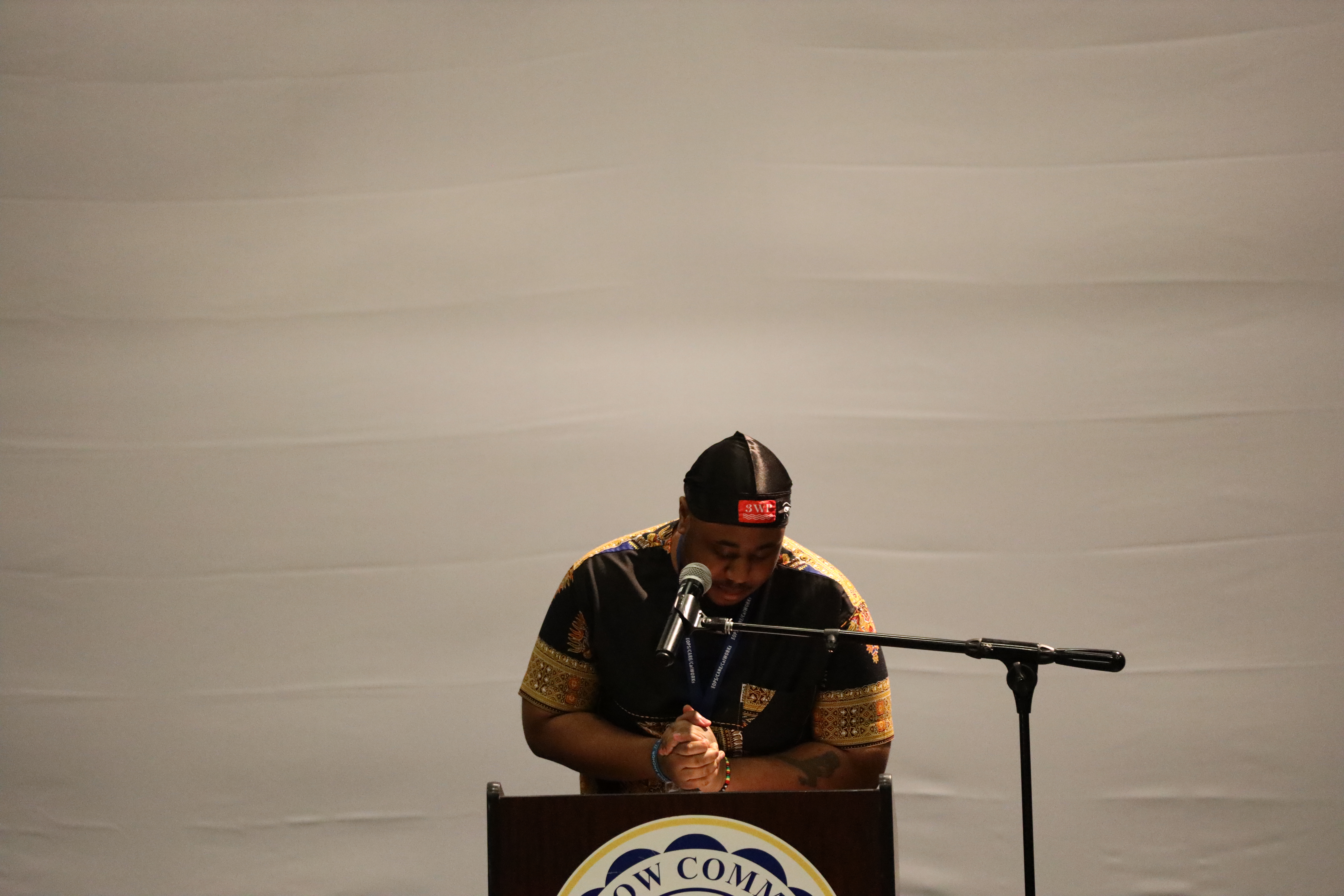 Kahlid Smith speaking