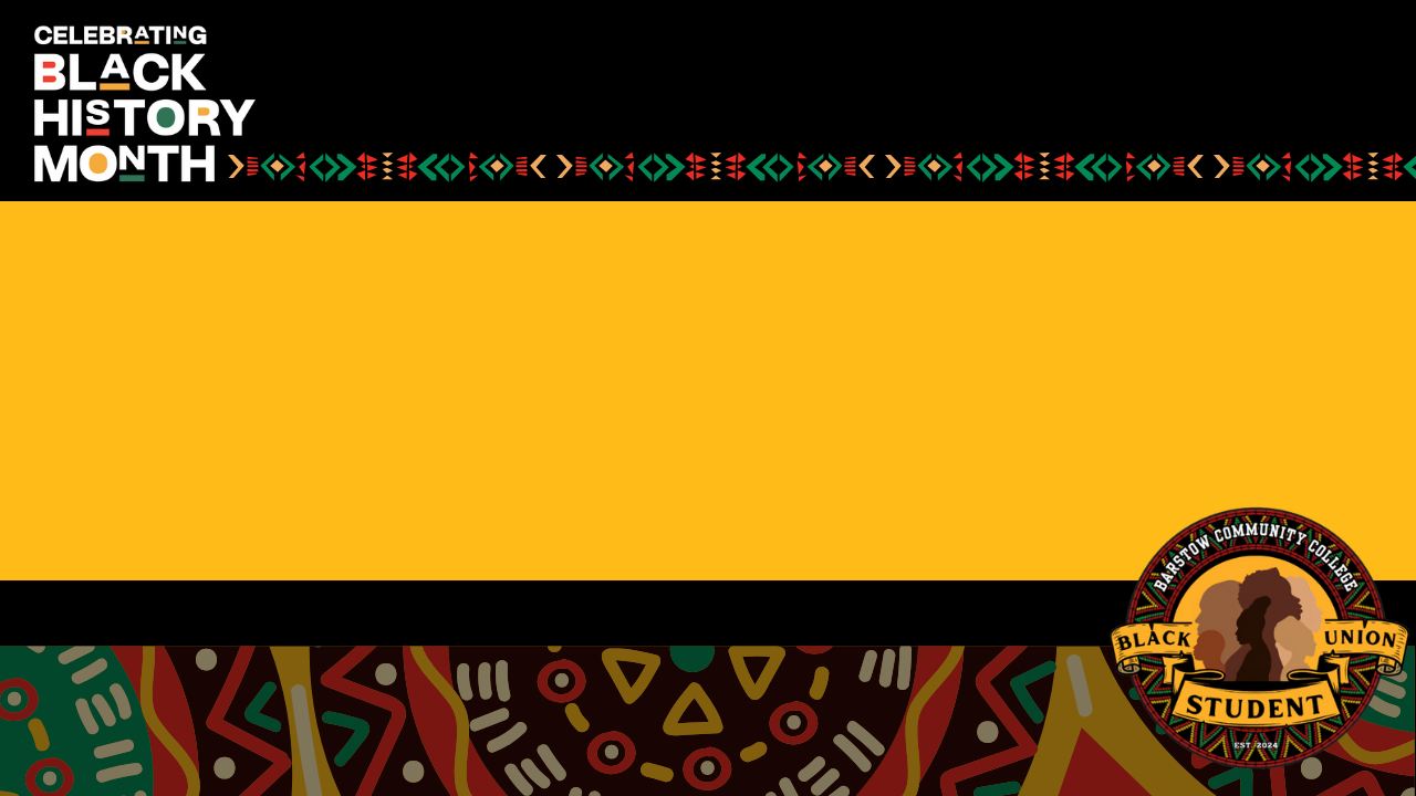 Celebrating Black History Month Zoom Background