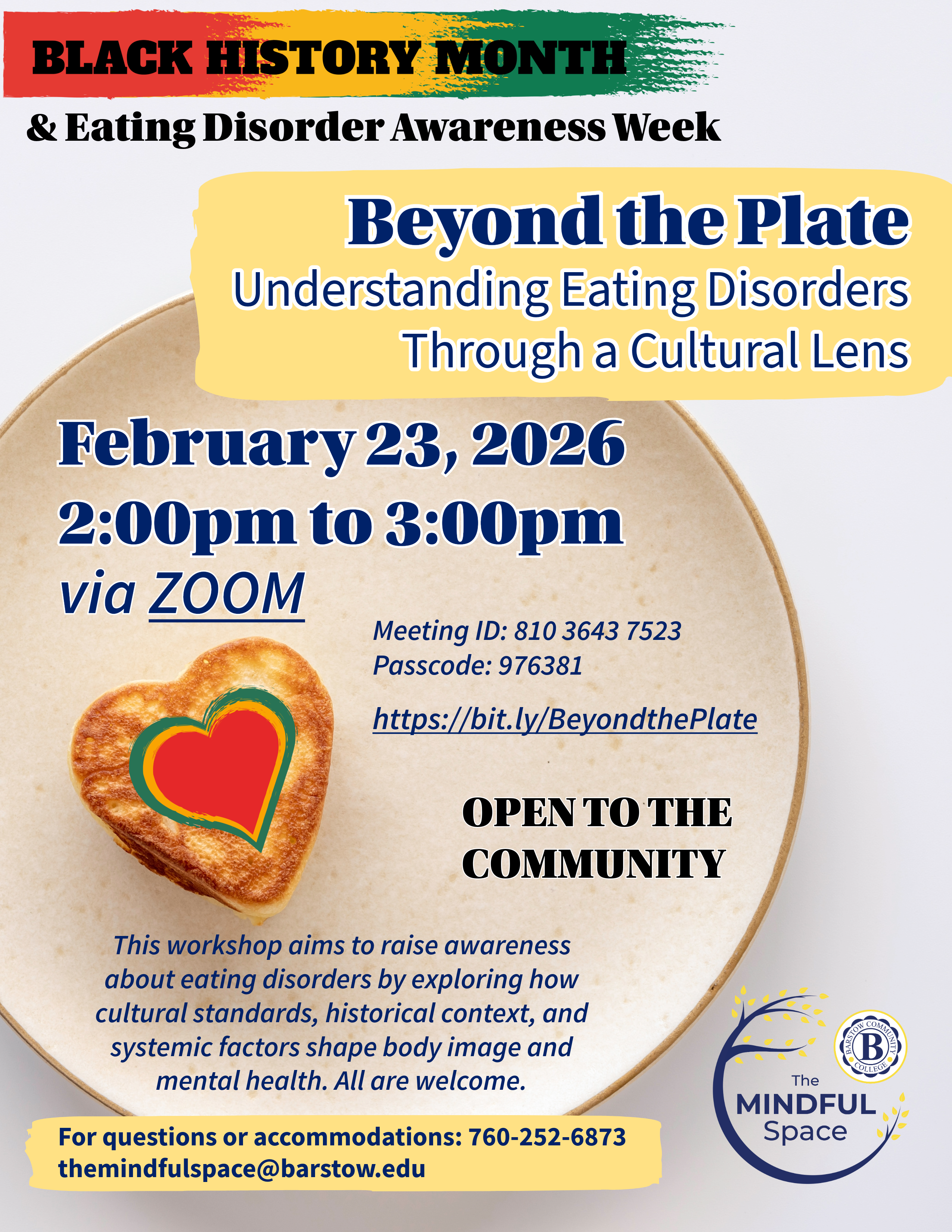 Beyond the Plate flyer