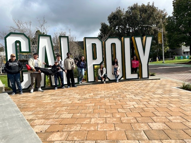 Students at Cal Poly San Luis Obispo