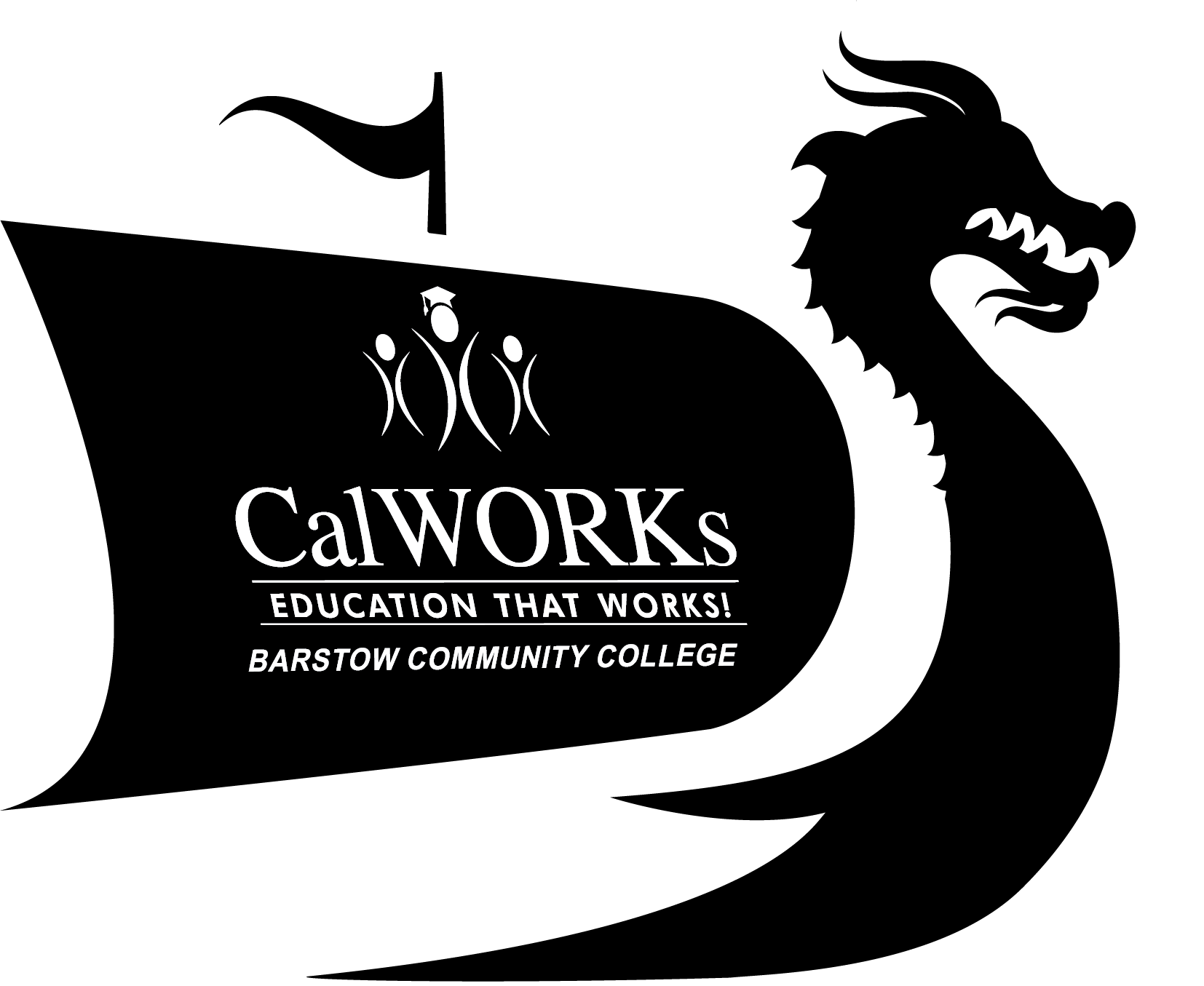 CalWORKS logo (Dragon Viking Ship)