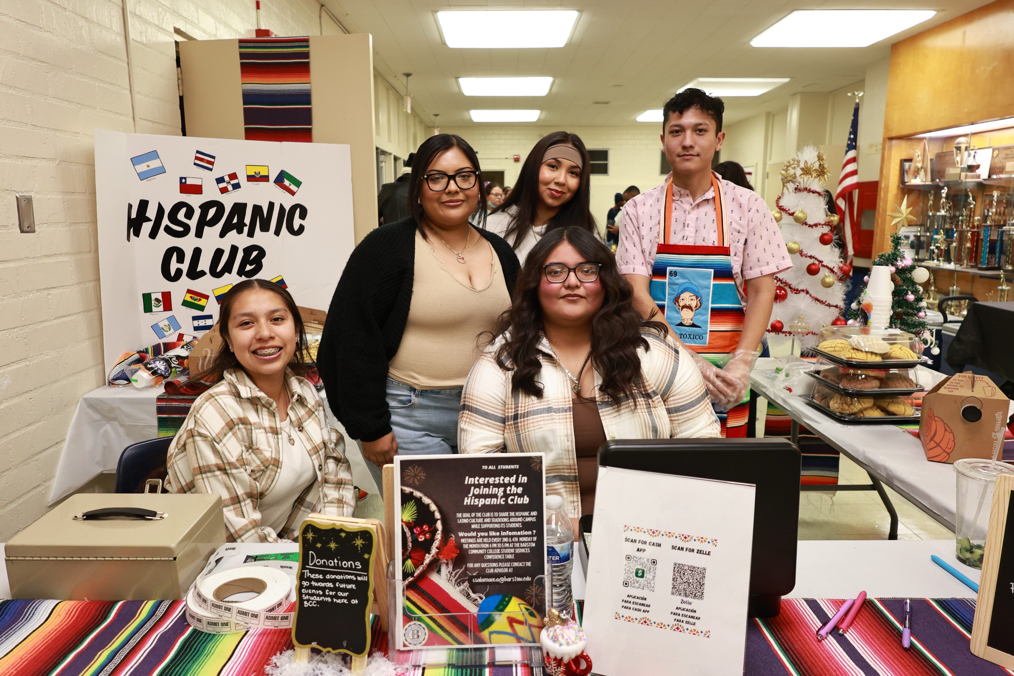 Photo of Hispanic Club Members