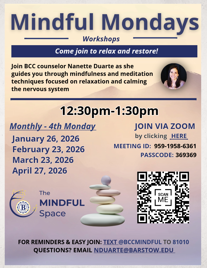 Mindful Monday Flyer