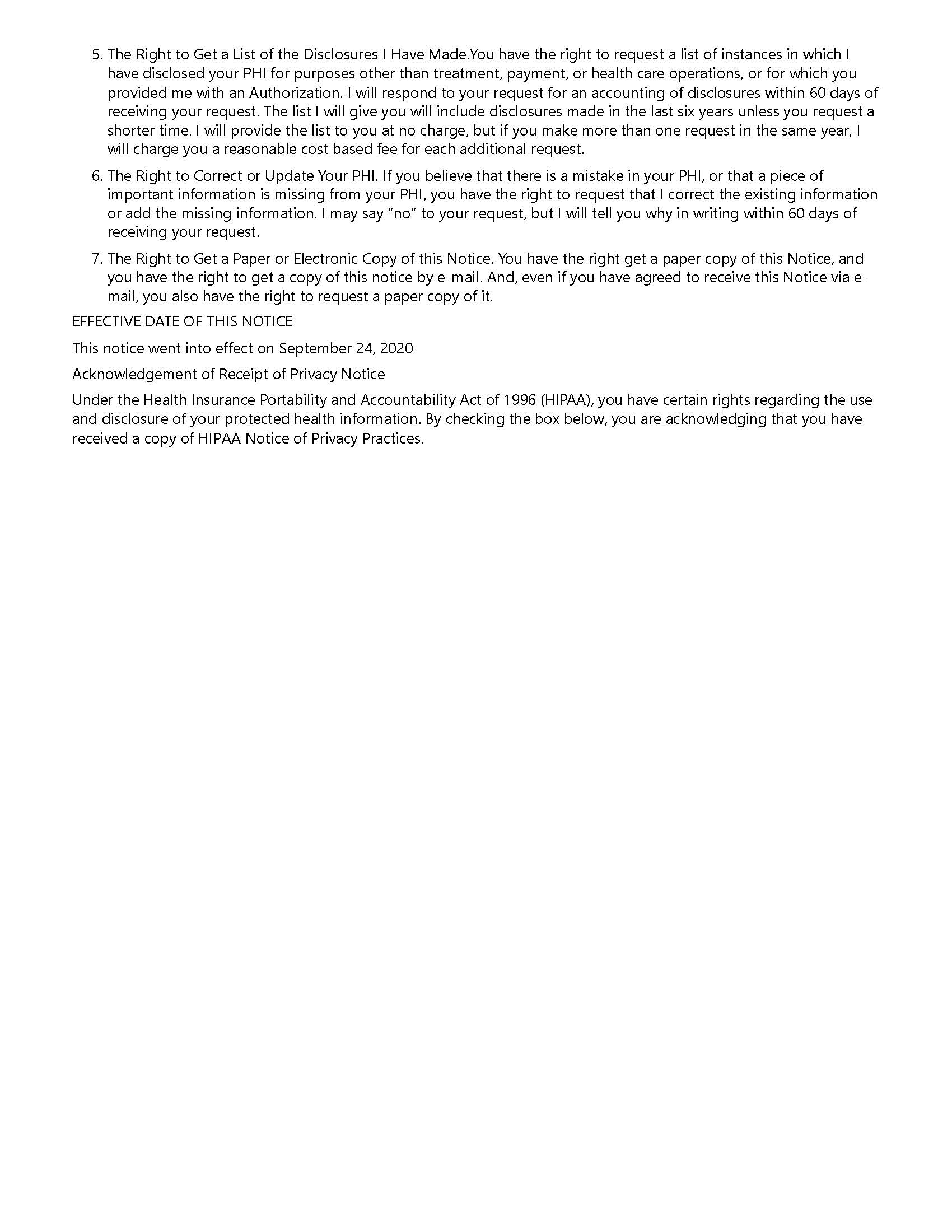 Privacy Policy Page 3 