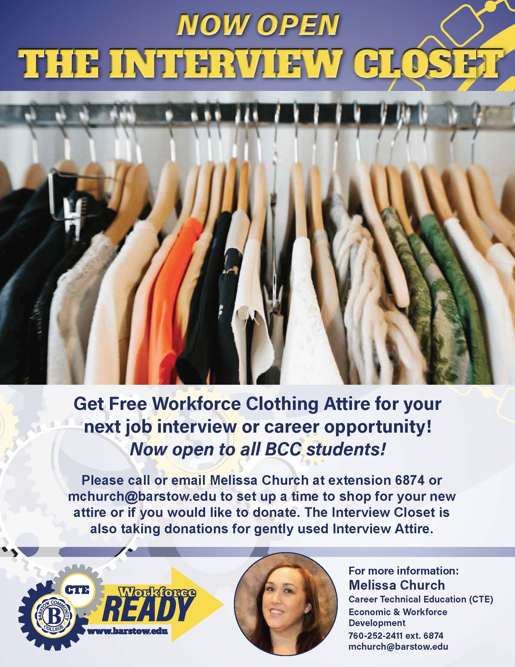 Interview Closet Flyer