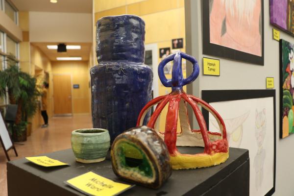 Art on Display from Students 
