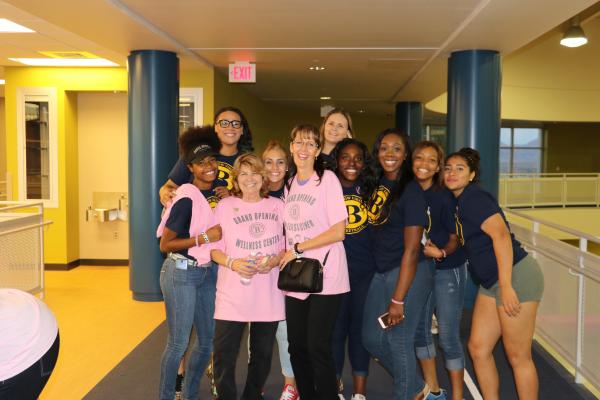 Women walking for a cure