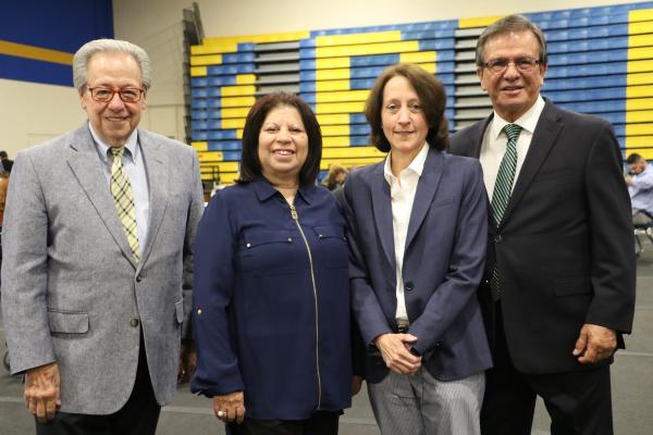 Board Members Recognized for their Many Years of service to Barstow Community College.