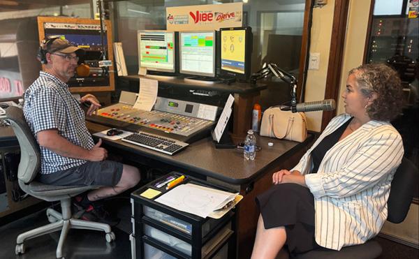 Dr. Laura Alvarado and John the Van Guy