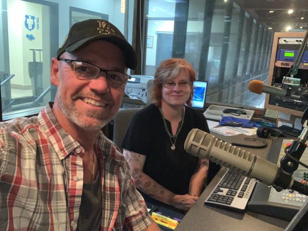 Christa Banton and John the Van Guy