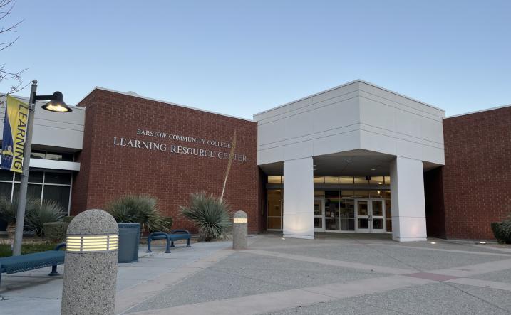 library front entrance