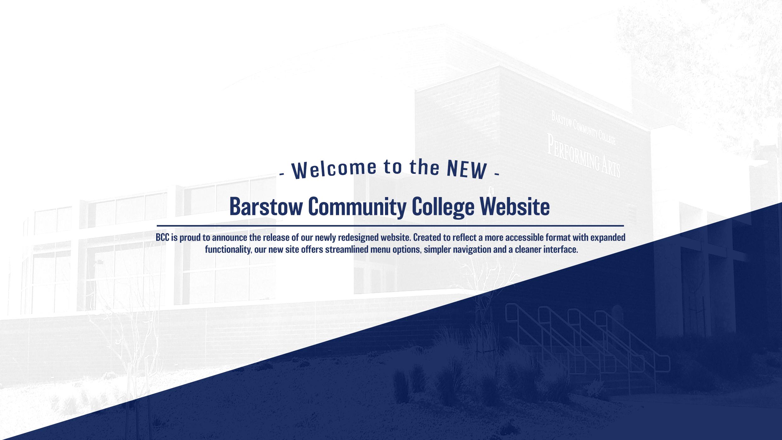 Home Barstow Community College