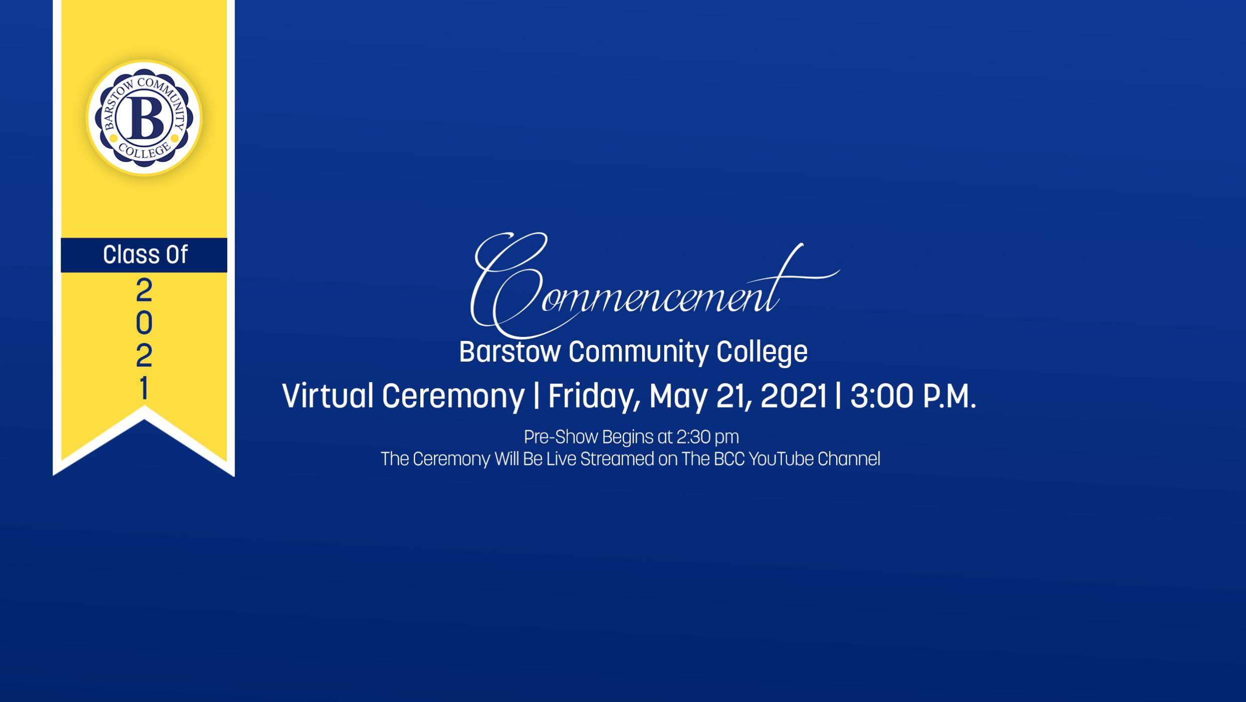 Graduation Information Barstow Community College