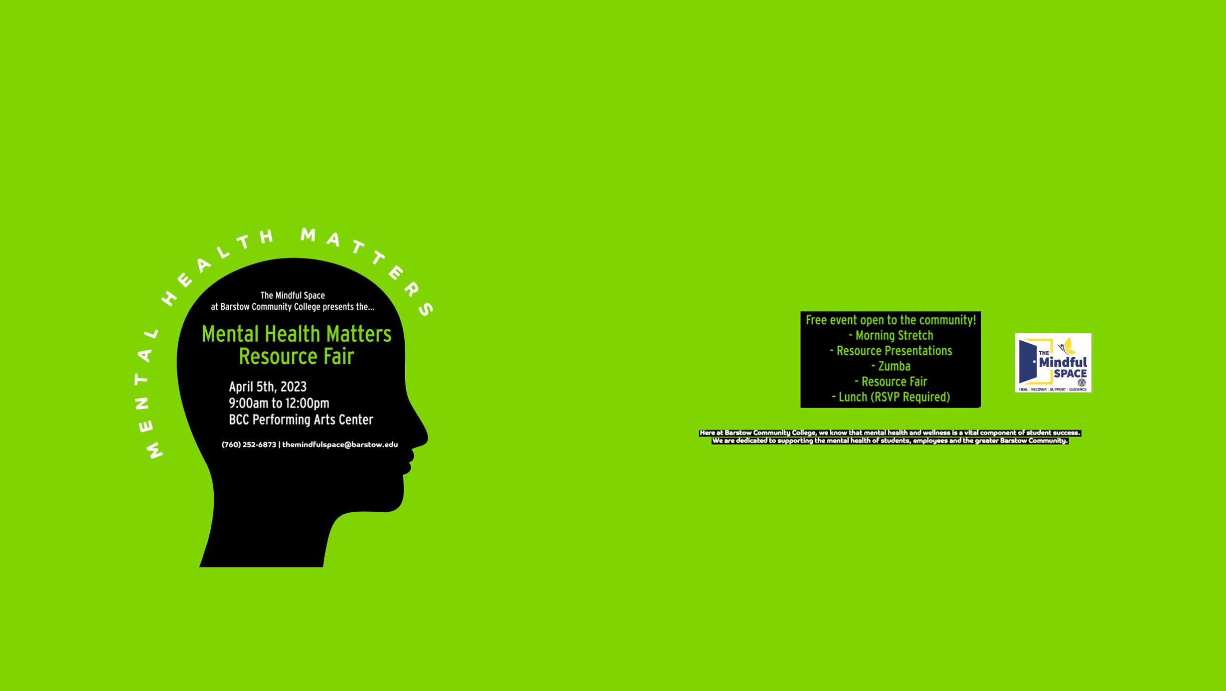 Mental Health Matters Event