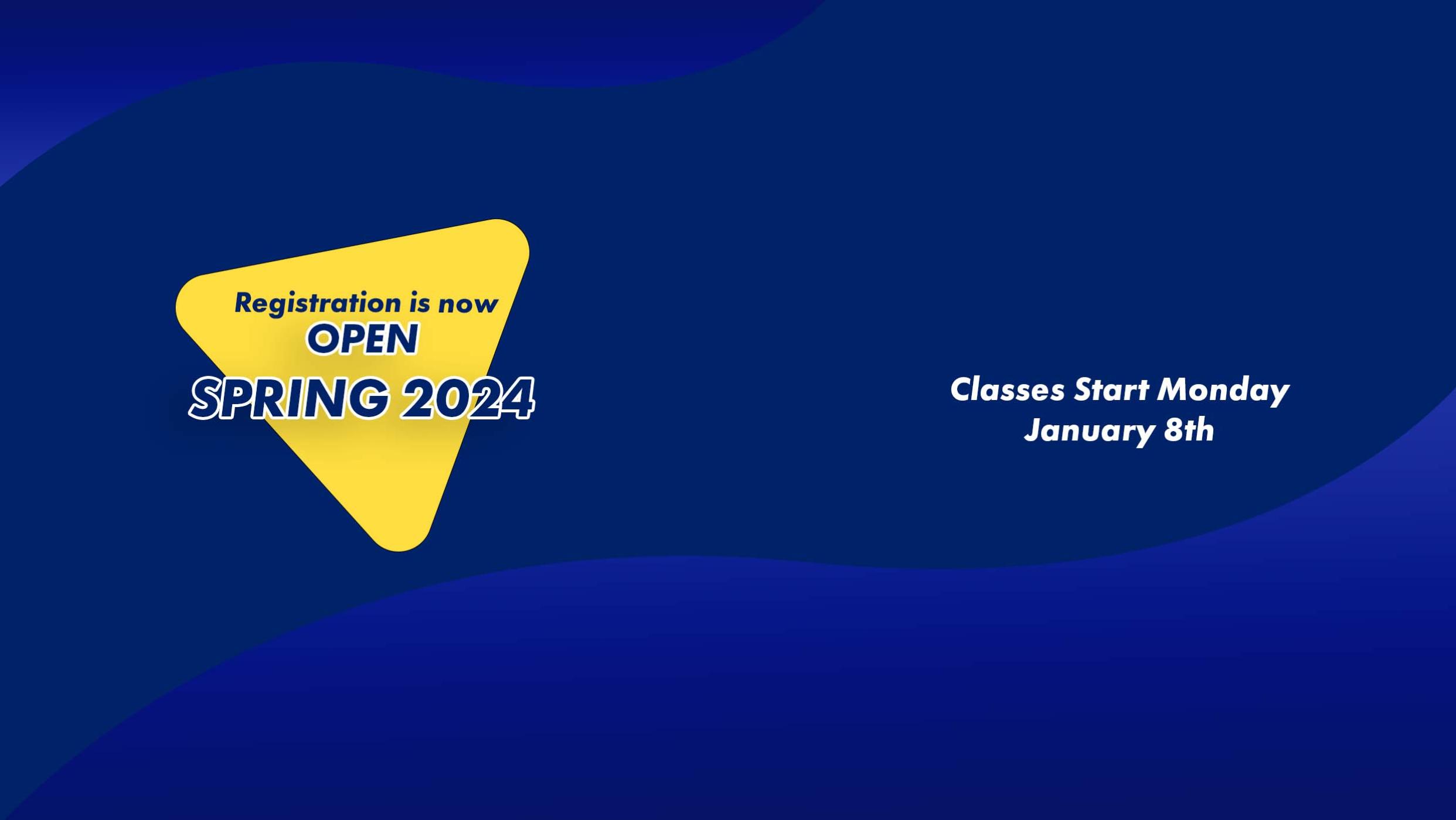 Spring Registration 2023