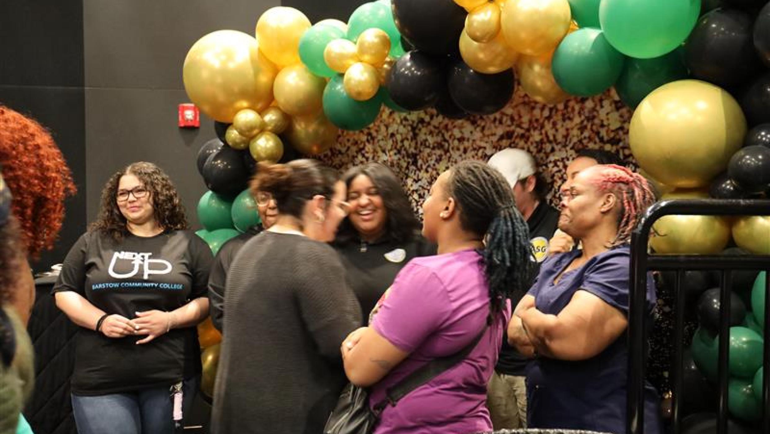 Students Celebrating
