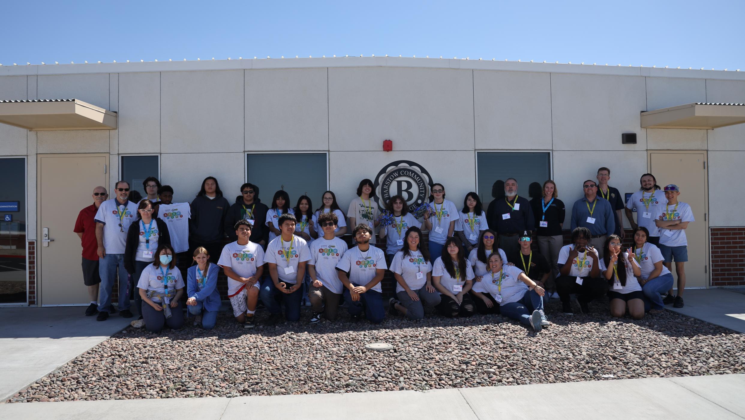 Students Posing for photo 