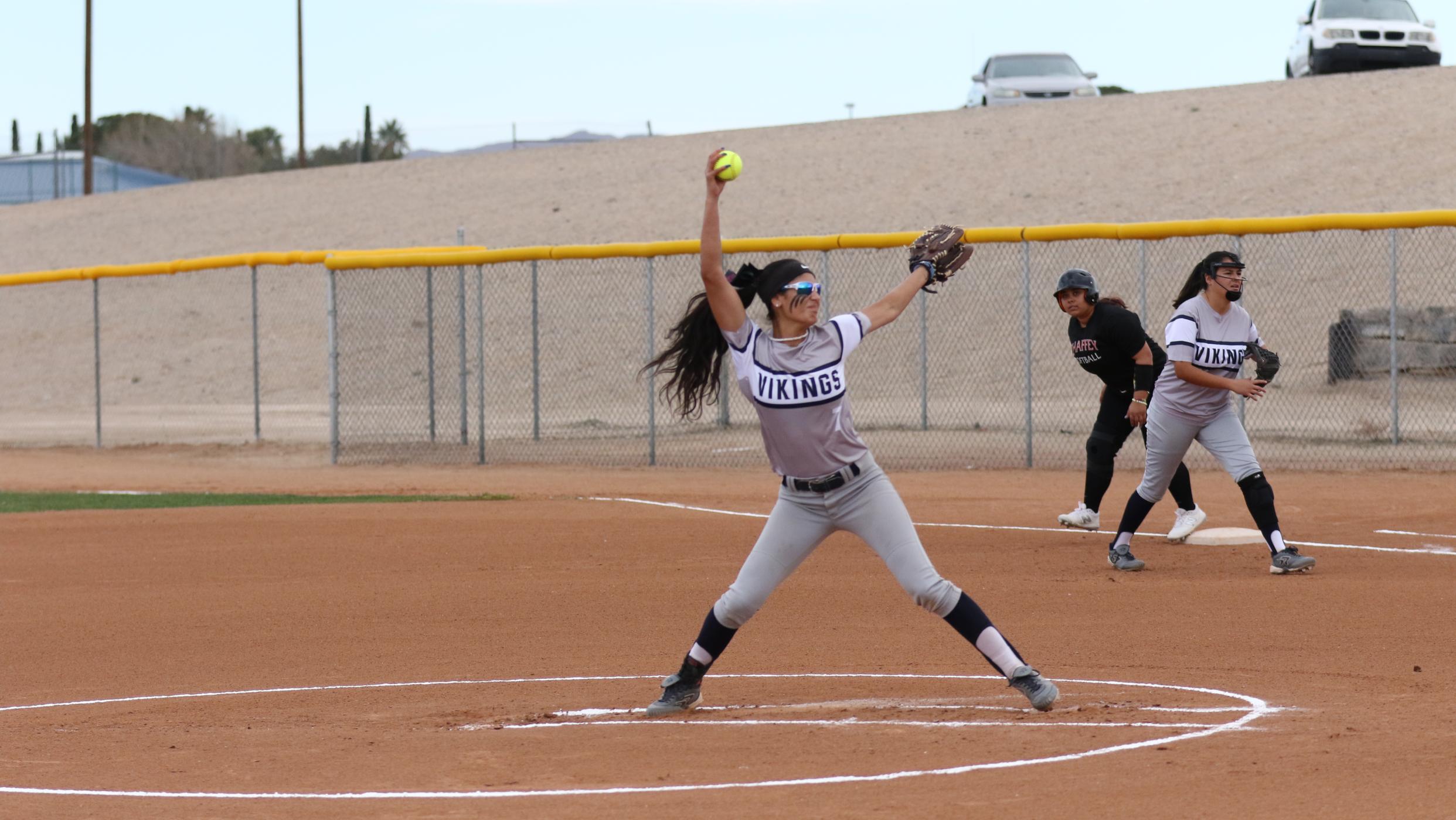 Pitcher Throwing Baseball