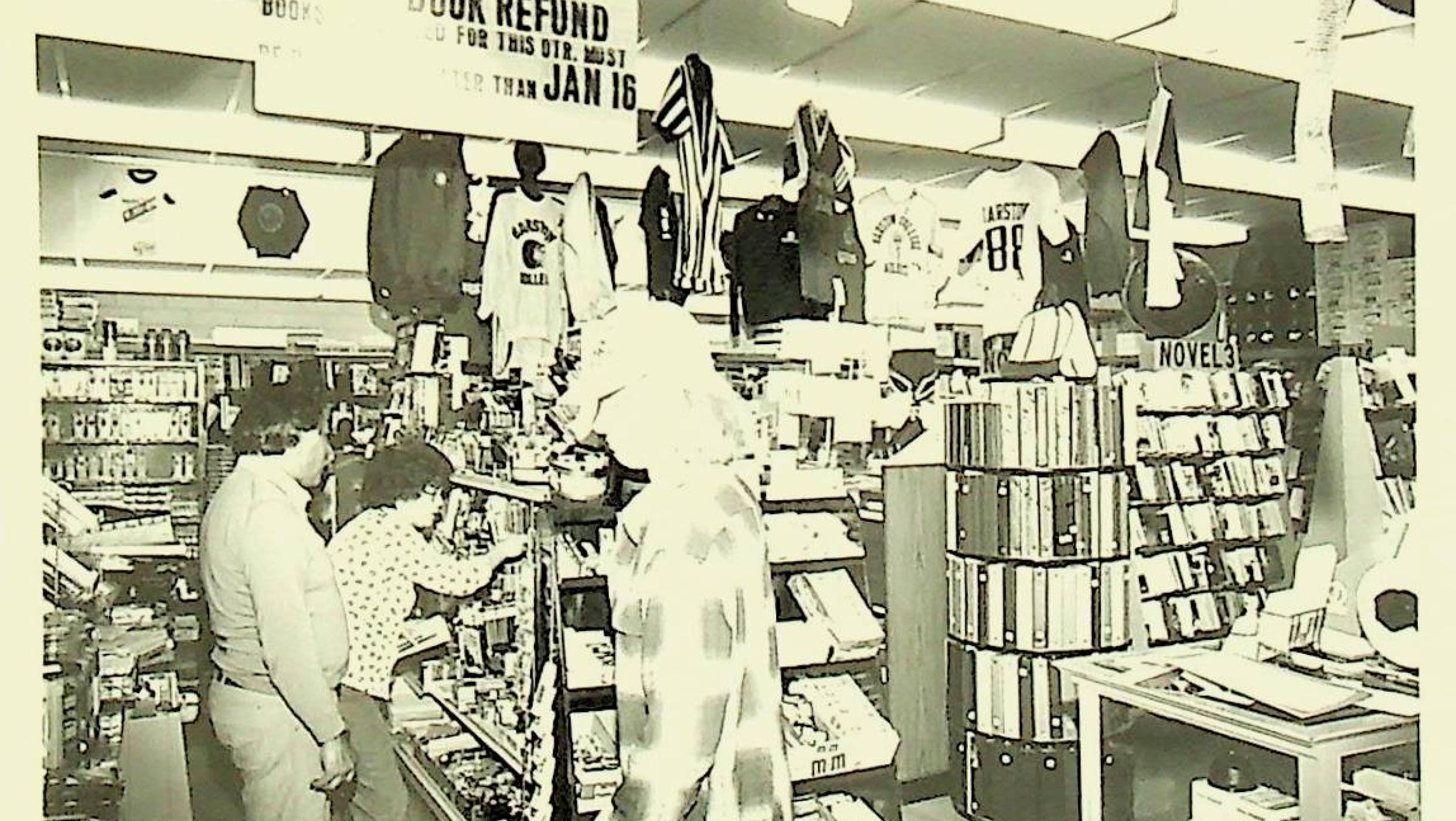 Viging Bookstore 1970s