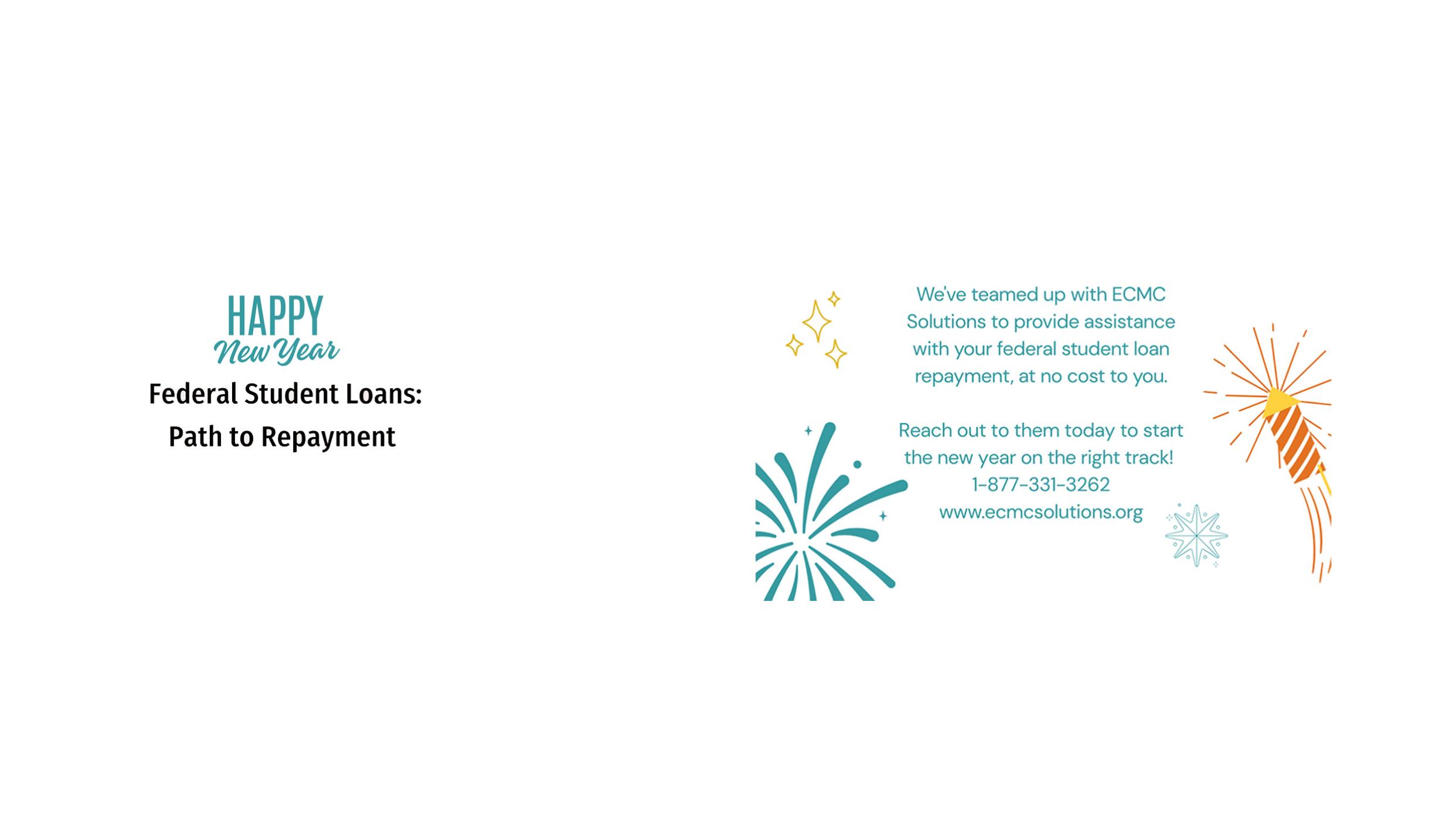 Path to loan repayment graphic