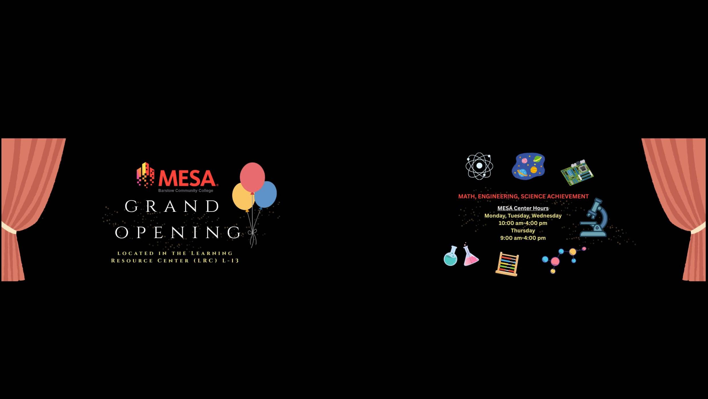 MESA Grand opening