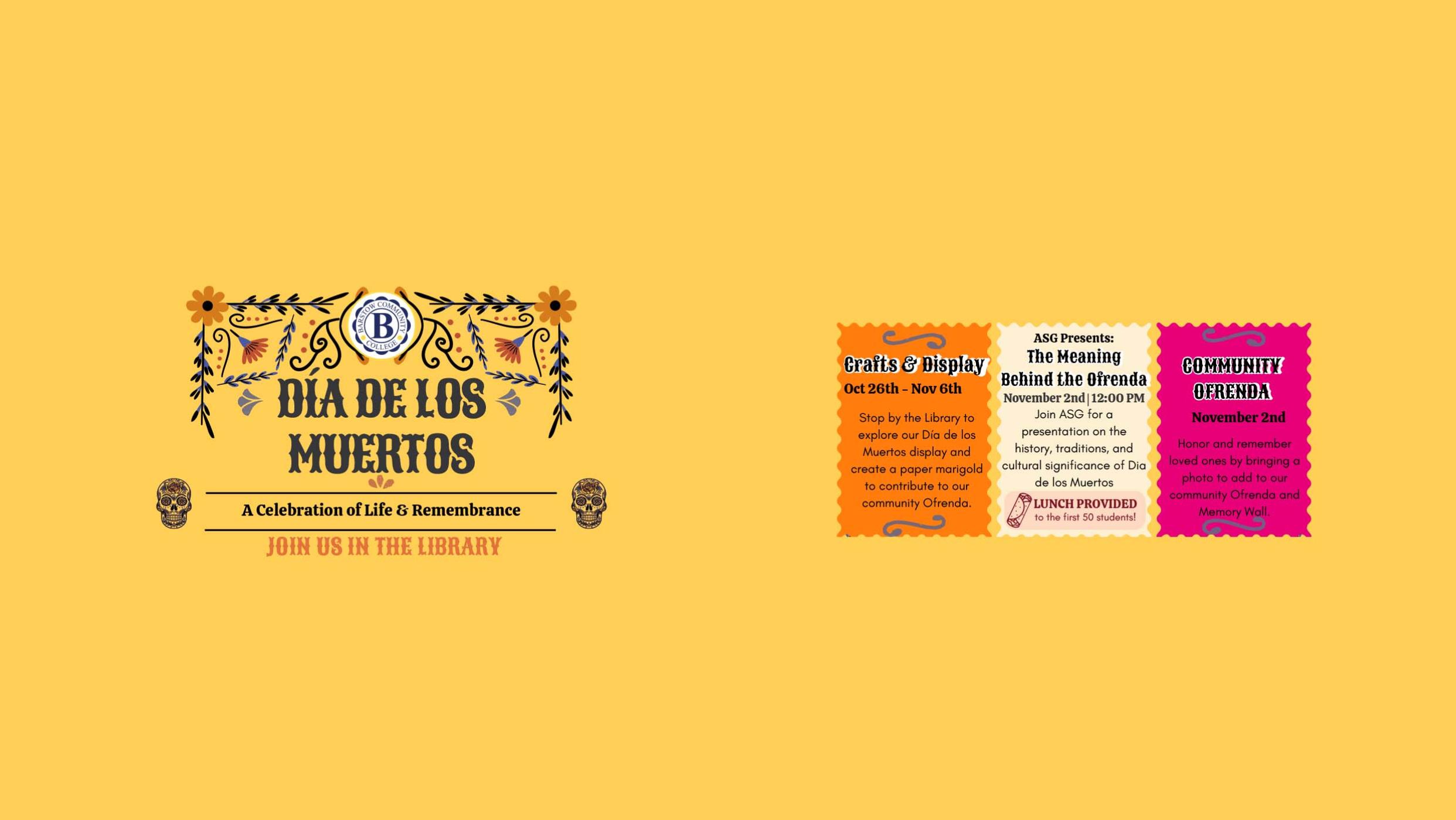 Dia de los muertos event