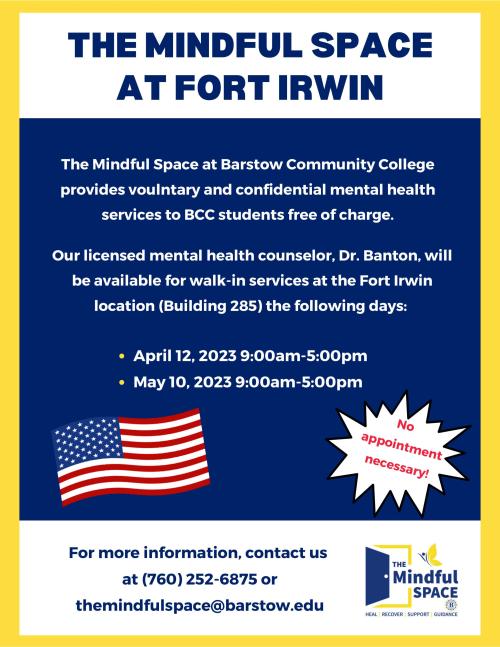 The Mindful Space Barstow Community College