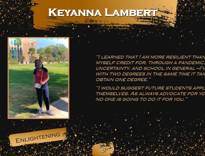 Keyanna Lambert C/O 2021