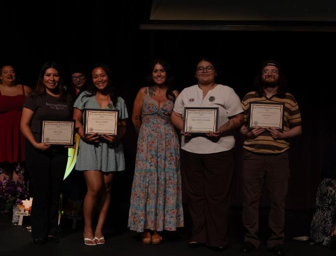 Students Receiving Scholarships