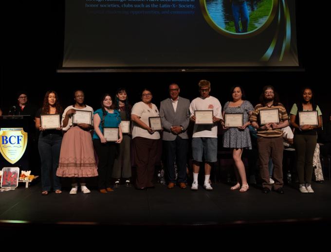 Students Receiving Scholarships