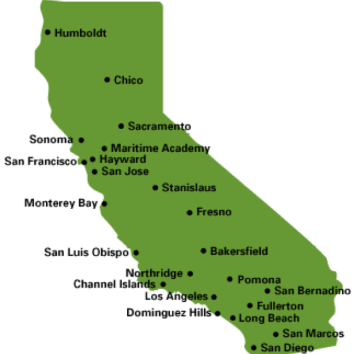 Cal State Campuses Map California State University System Csu Barstow Community College Cal State Campuses Map California State University System Csu Barstow Community College